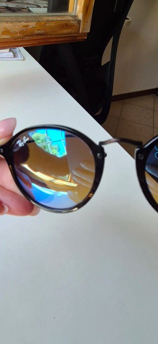 Ray-Ban Round Fleck Occhiali da Sole