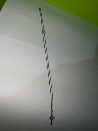 Cadena collar colgante Llave Plata de Ley 925