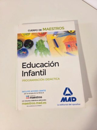LIBROS MAD OPOSICIONES MAESTROS INFANTIL