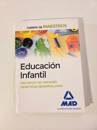 LIBROS MAD OPOSICIONES MAESTROS INFANTIL