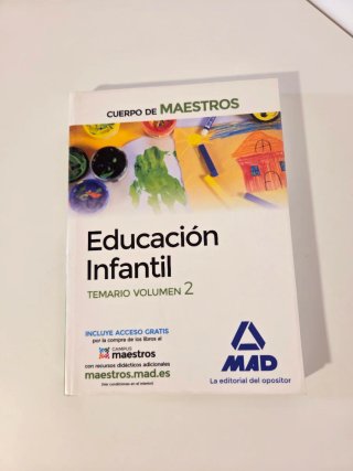 LIBROS MAD OPOSICIONES MAESTROS INFANTIL