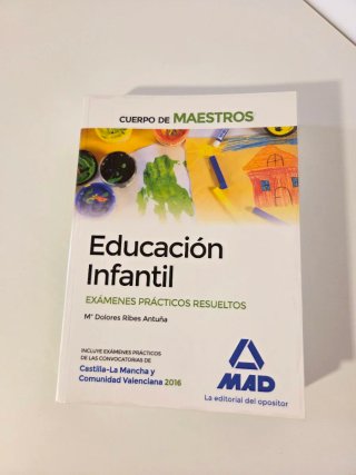 LIBROS MAD OPOSICIONES MAESTROS INFANTIL
