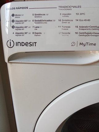 Lavadora Indesit MyTime 1200rpm