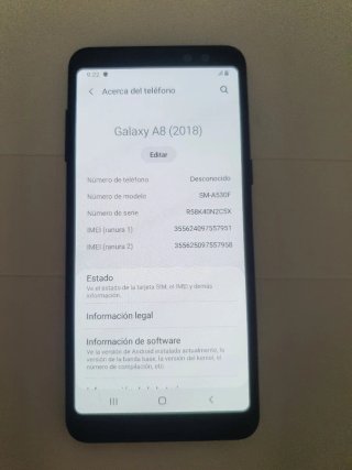 Samsung Galaxy A8 Negro