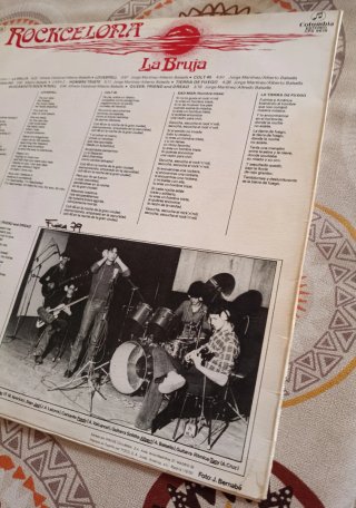 Vinilo LP Rockcelona La Bruja 1979 Promocional
