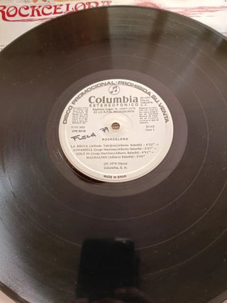 Vinilo LP Rockcelona La Bruja 1979 Promocional