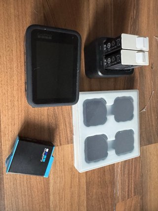 GoPro HERO9 + 3 Batterie + Caricatore + Filtri ND