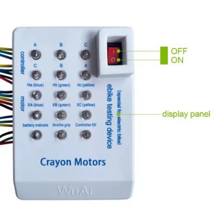Comprobador Tester Ebike Crayon Motors WuAi