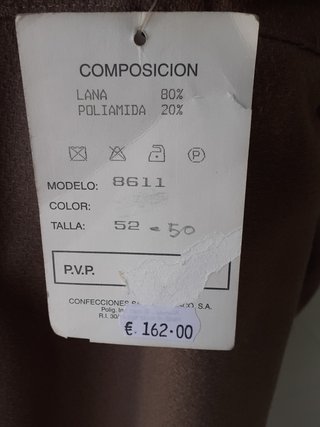 Traje haqueta y falda con forro