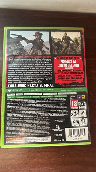 Red Dead Redemption GOTY Xbox 360