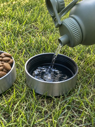 Botella térmica 3 en 1 para perro FIXY - con caja