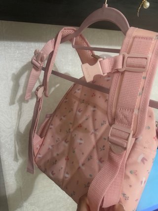 Mochila infantil con estampado de pájaros