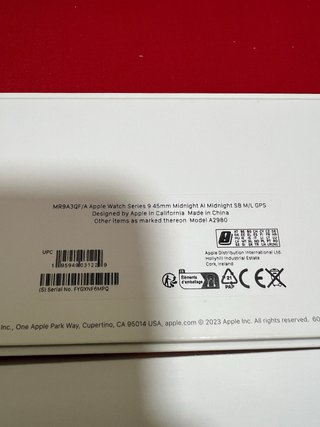 Apple Watch Serie 9 45mm Negro/Gris Espacial