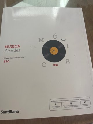 Libro Música Acordes Historia de la Música 2ESO