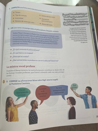 Libro Música Acordes Historia de la Música 2ESO