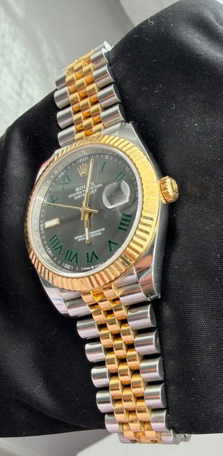 Rolex Datejust Wimbledon 41mm Jubilee Full Set