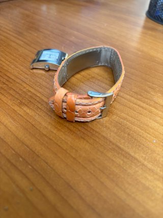 Reloj Tommy Hilfiger correa naranja mujer