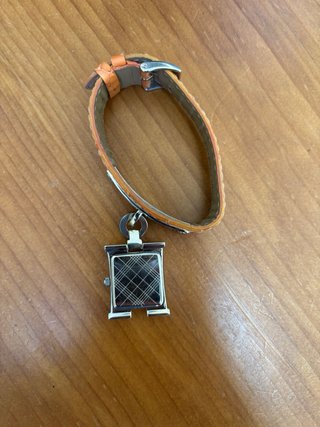 Reloj Tommy Hilfiger correa naranja mujer