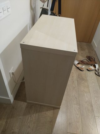 Mueble de almacenaje de madera