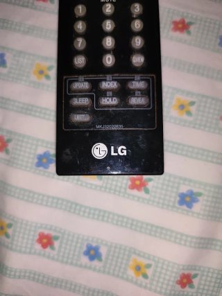 Mando a distancia para TV DVD VCR LG