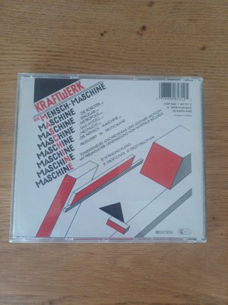 CD Kraftwerk Die Mensch-Maschine