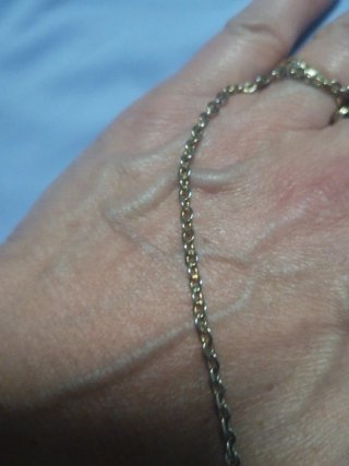 Cadena Vintage Chapado Oro