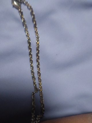 Cadena Vintage Chapado Oro