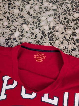 Camiseta Polo Ralph Lauren Roja y Azul