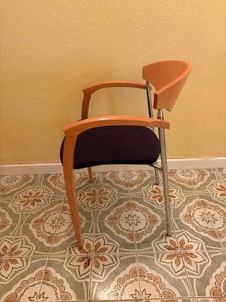 Cuento dos silla de oficina con asiento y respaldo