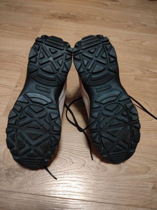Botas senderismo Adidas Terrex beige/negras