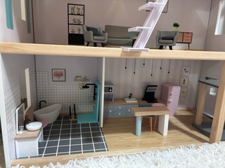 Casita de muñecas XXL de madera