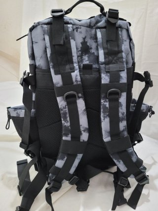 MOCHILA 50 LITROS TACTICA MILITAR CAMUFLAJE GRIS _