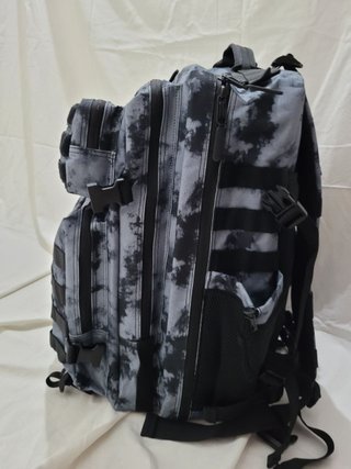 MOCHILA 50 LITROS TACTICA MILITAR CAMUFLAJE GRIS _