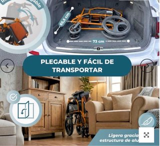 Silla de ruedas Mobiclinic modelo Pirámide.