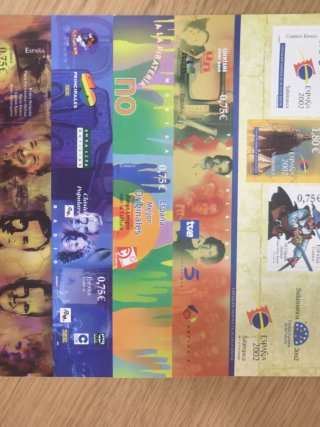Hoja Sellos Expo Mundial Filatelia Juvenil 2002