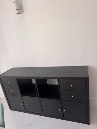 Estantería IKEA KALLAX 4x2 Negra
