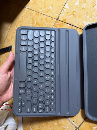 Funda para iPad color gris