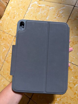 Funda para iPad color gris