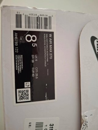 Nike Air Max 270 Zapatillas Mujer Talla 38