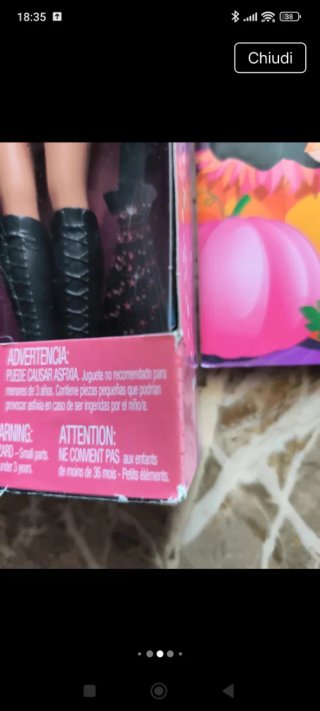Barbie Halloween 2011 Bambola e Rivista