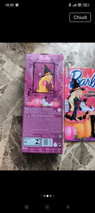 Barbie Halloween 2011 Bambola e Rivista