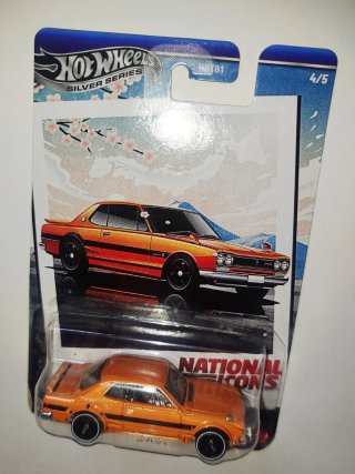 Hot Wheels  Nissan Skyline Custom Silver Series