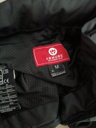 Pantalón Moto Armure Juno Vented Negro