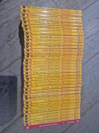 Colección de libros Geronimo Stilton