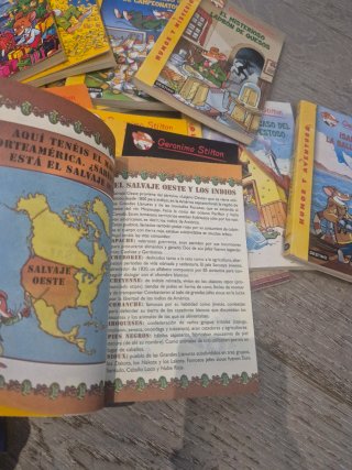 Colección de libros Geronimo Stilton