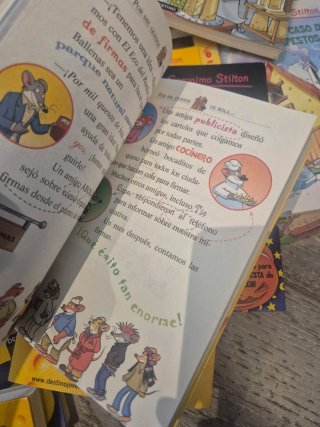 Colección de libros Geronimo Stilton