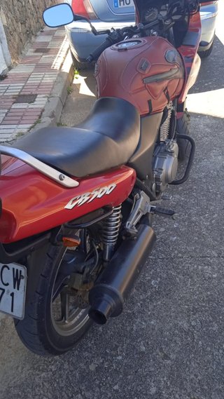 Honda CB 500 Sport Roja