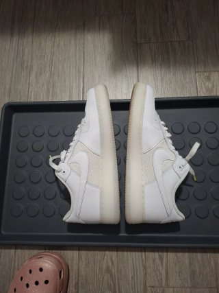 Nike Air Force 1 Bianche Giallo Fluo
