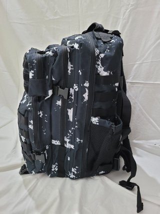 MOCHILA 50 LITROS TACTICA MILITAR CAMUFLAJE BLANCO