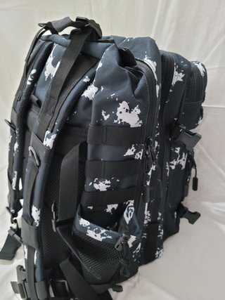 MOCHILA 50 LITROS TACTICA MILITAR CAMUFLAJE BLANCO
